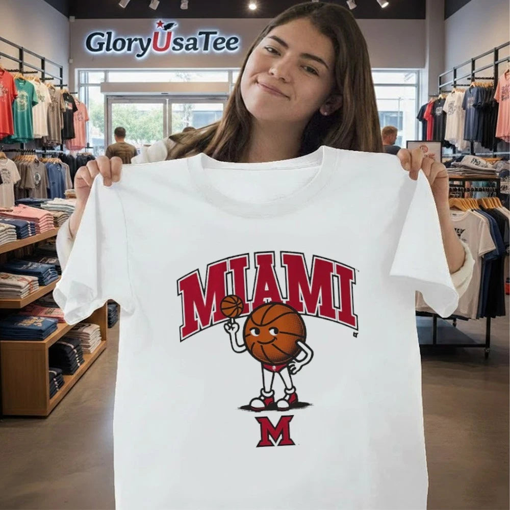 Miami OH RedHawks Swimsuit Basketball Shirt