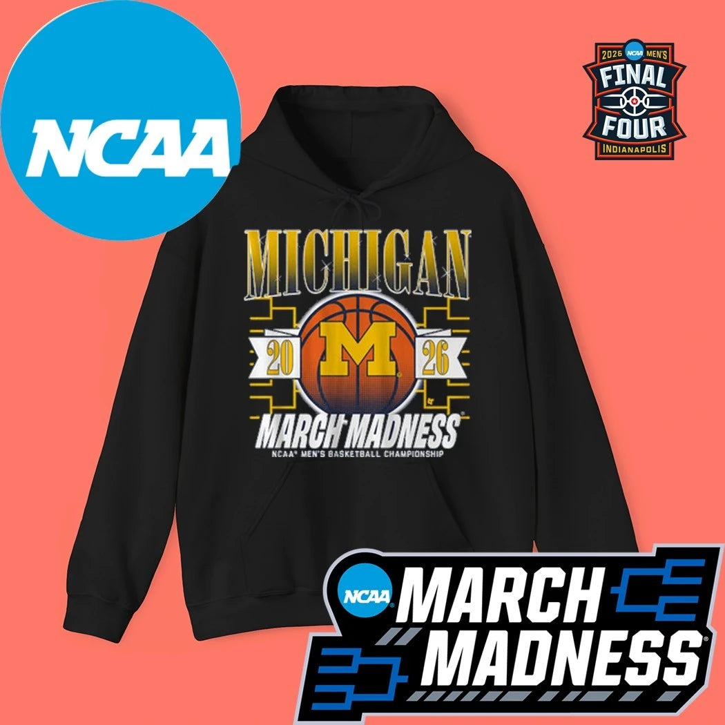 Michigan Wolverines MBB 2026 NCAA Women’s Basketball Championship March Madness Logo Shirt