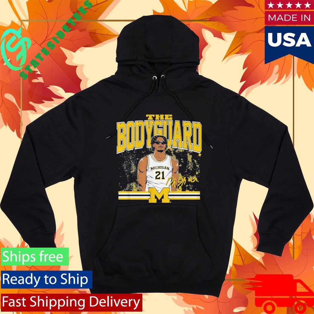 Michigan Wolverines Morez Johnson Jr The Bodyguard Shirt