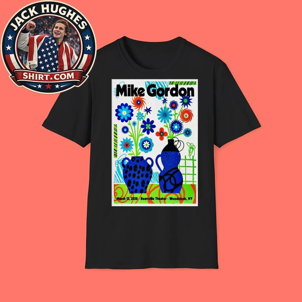Mike Gordon Woodstock Ny Mar 13 2026 Poster Shirt