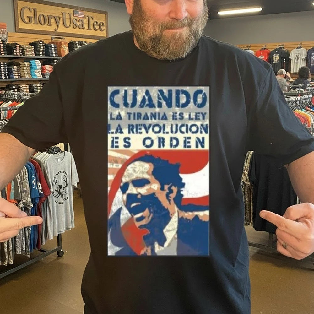 Mike Santana Cuando La Tirania Es Ley Shirt