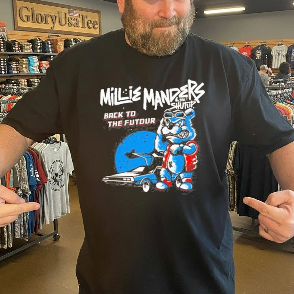 Millie Manders and The Shutup Back To The Futour Shirt