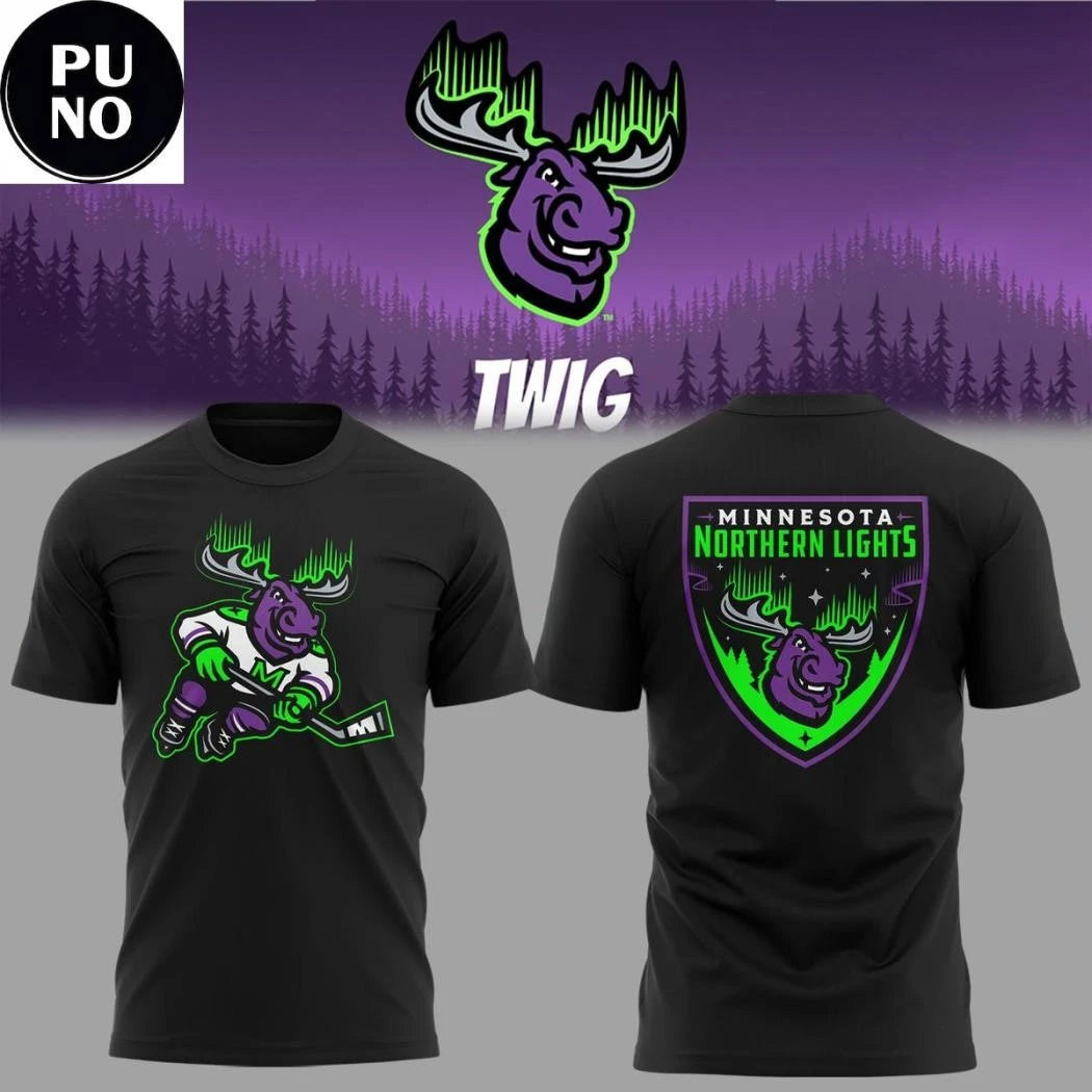 Minnesota Northern Lights 2026 The New Mascot Twig Shirt