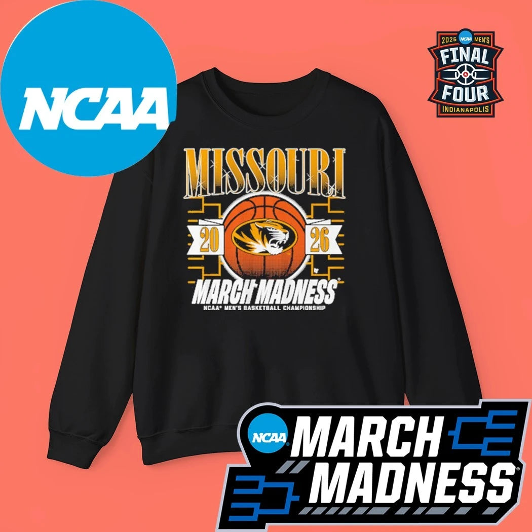Missouri Tigers MBB 2026 NCAA Women’s Basketball Championship March Madness Logo Shirt