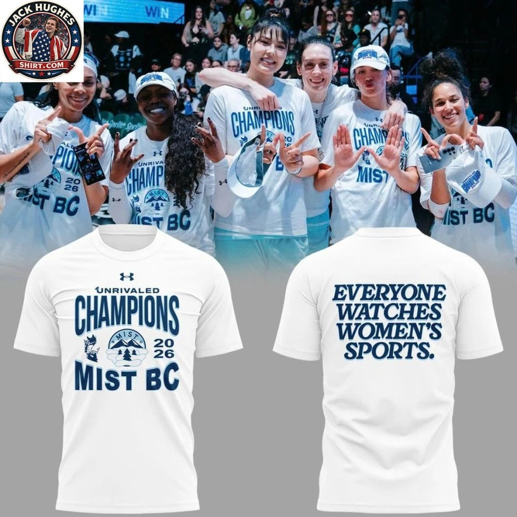 Mist BC Women’s Basketball Unrivaled Champions 2026 T-Shirt