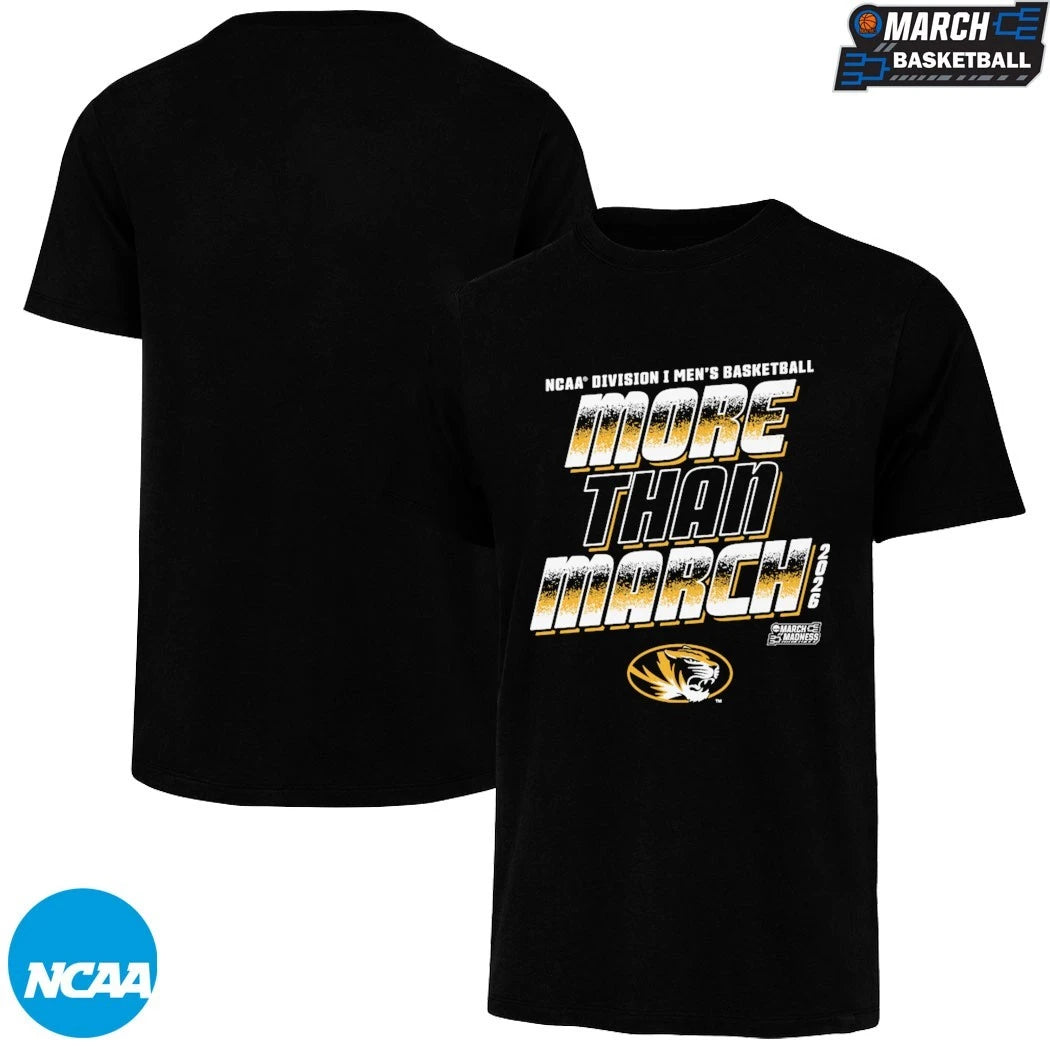 Mizzou Tigers More Than March NCAA Women’s Basketball March Madness 2026 T-shirts