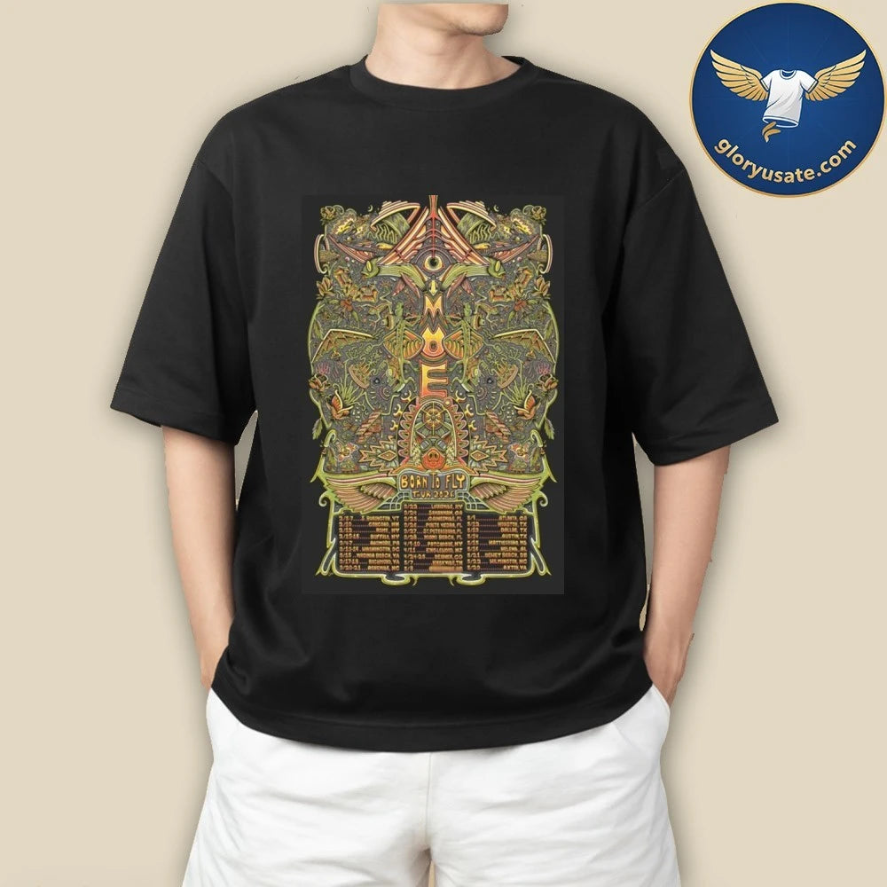 Moe Band Born To Fly Tour 2026 Poster Shirt