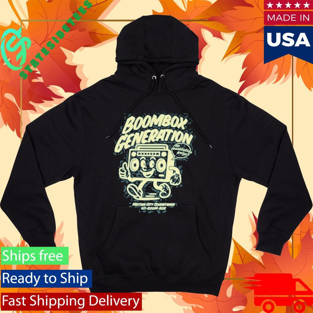 Motion City Soundtrack Boombox Generation Shirt