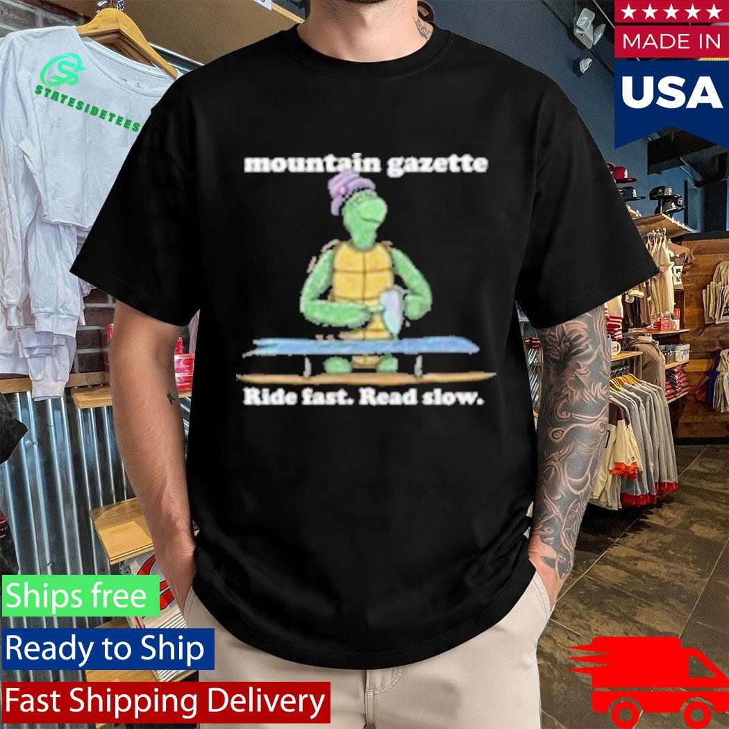 Mountain Gazette Terrapin Tuning Station T-Shirt