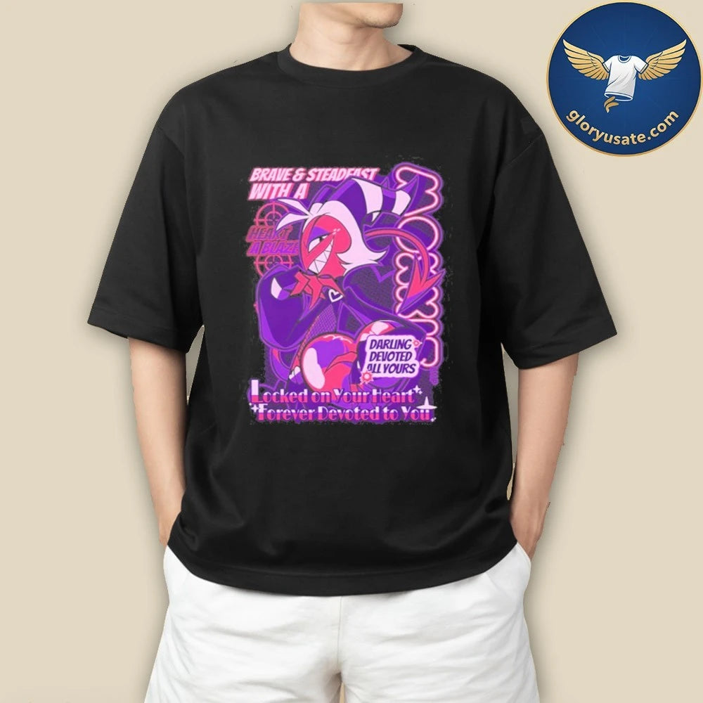 Moxxie From Helluva Boss with Love T-Shirt