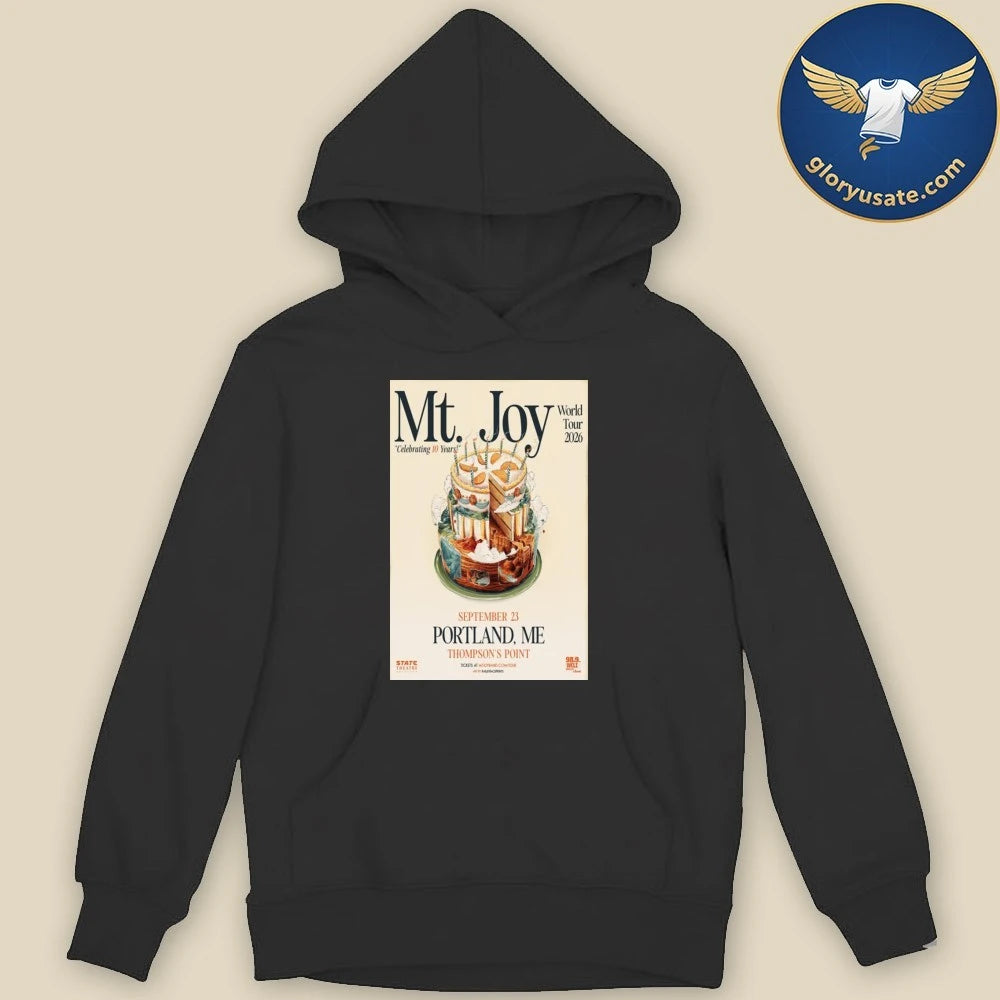 Mt. Joy Sept 23 2026 Thompson’s Point Portland ME Poster Shirt