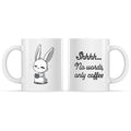 No Words, Only Coffee Mug