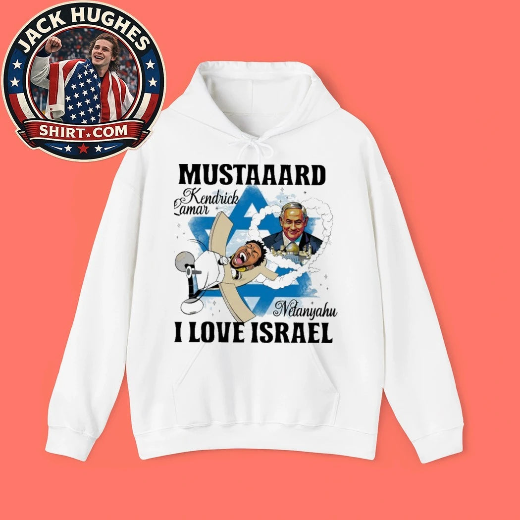 Mustard Kendrick Lamar Netanyahu I Love Israeli Shirt