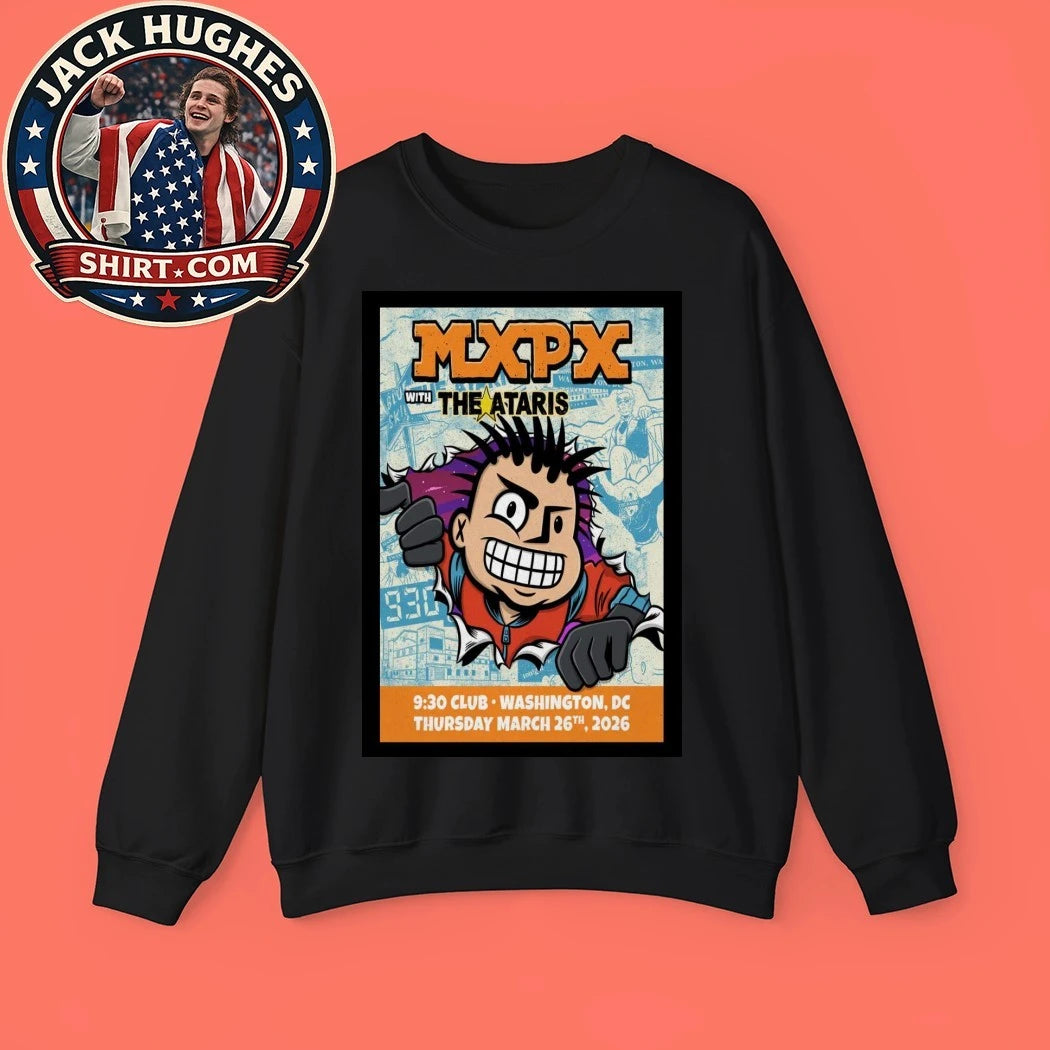 MxPx March 26 2026 9 30 Club Washington, DC Poster Shirt