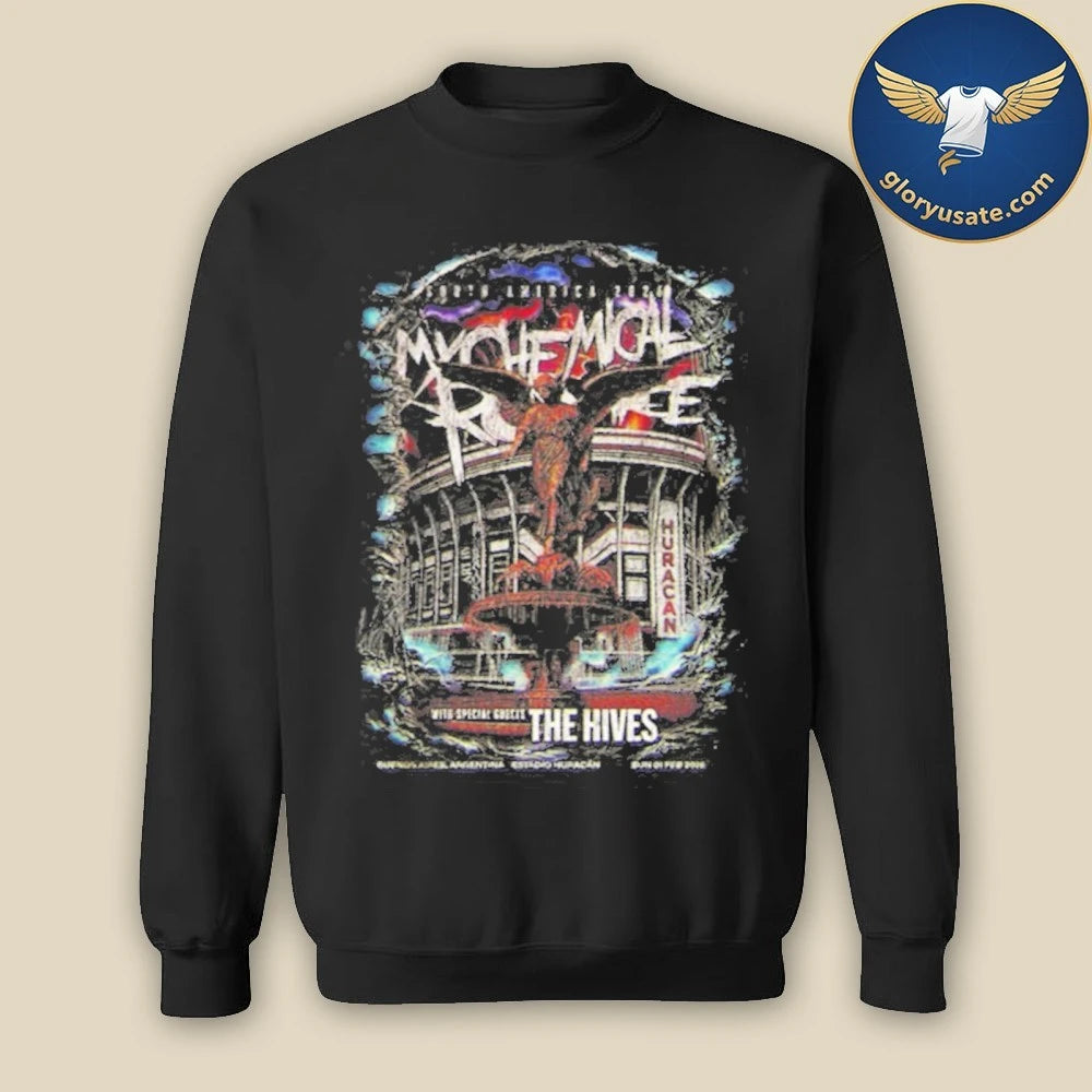 My Chemical Romance Feb 1 2026 Estadio Huracan Argentina T-Shirt