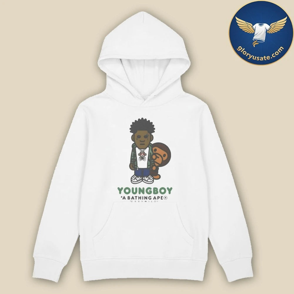 NBA YoungBoy x BAPE Milo Icon T-Shirt