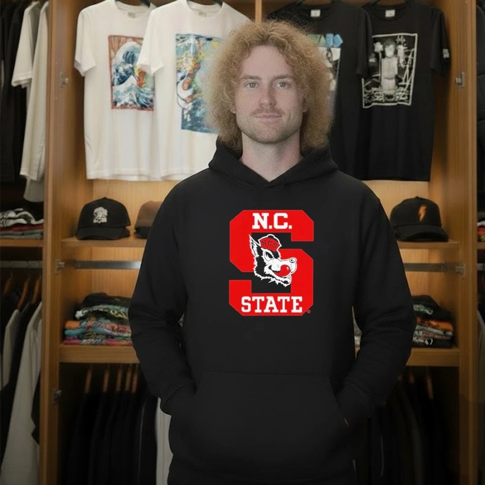 NC State Will Wade Slobbering Wolf Shirt