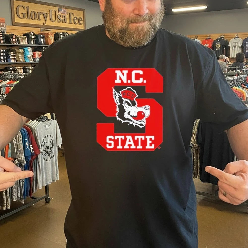 NC State Will Wade Slobbering Wolf Shirt