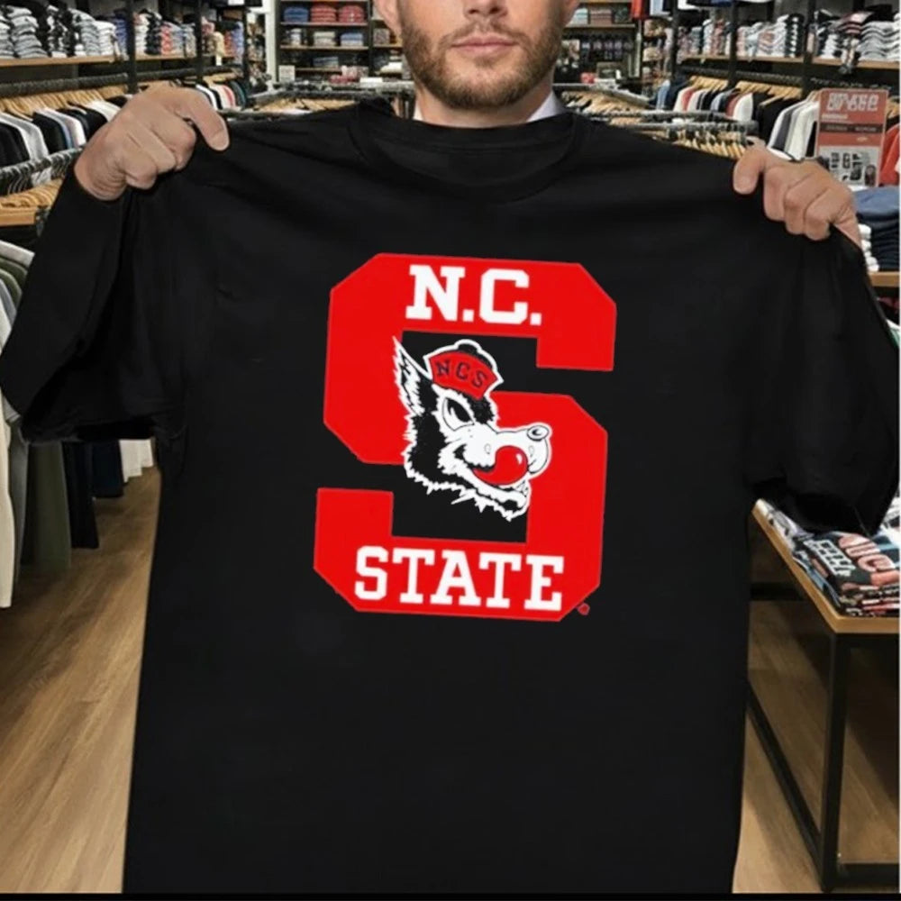 NC State Will Wade Slobbering Wolf Shirt