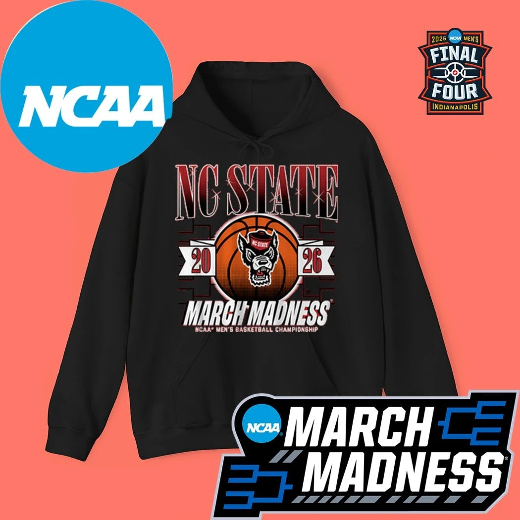 NC State Wolfpack MBB 2026 NCAA Women’s Basketball Championship March Madness Logo Shirt
