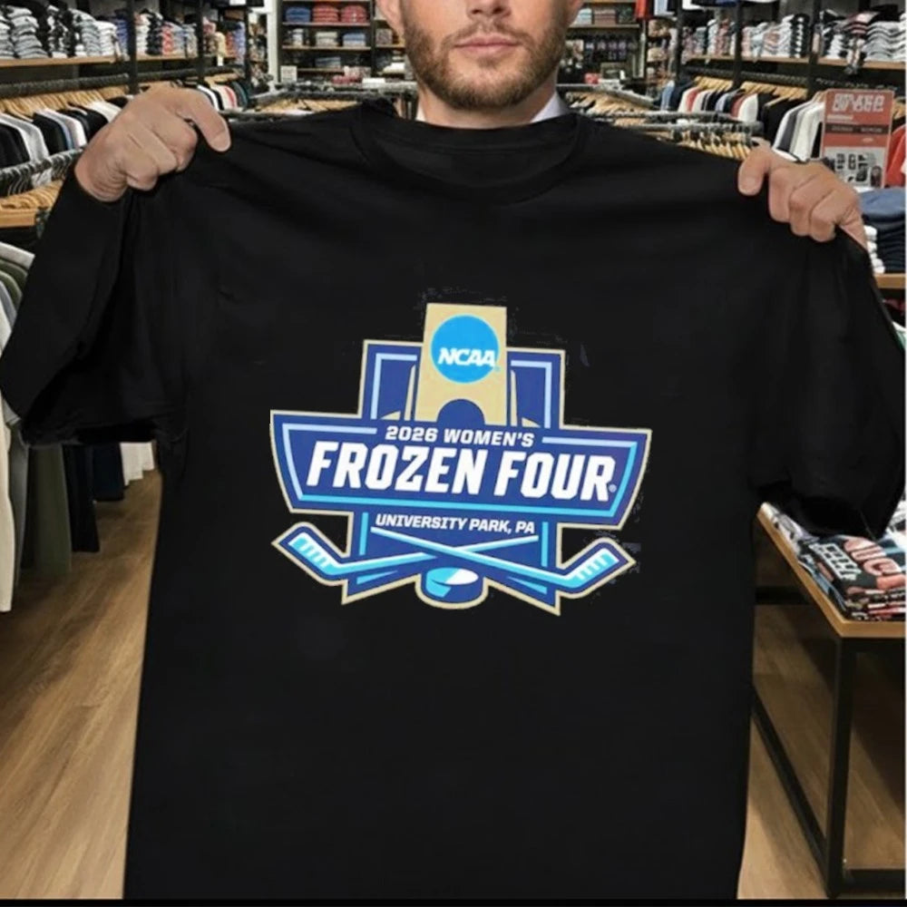 NCAA 2026 Women’s Frozen Four University Park Pennsylvania Logo T-Shirt
