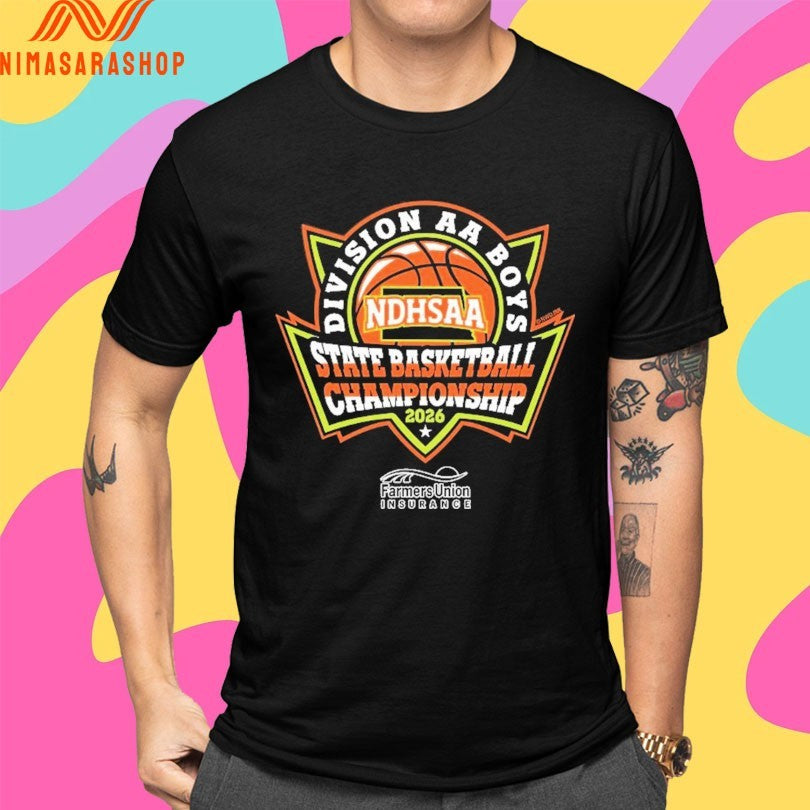 NDHSAA Division AA Boys State Basketball Championship 2026 Shirts