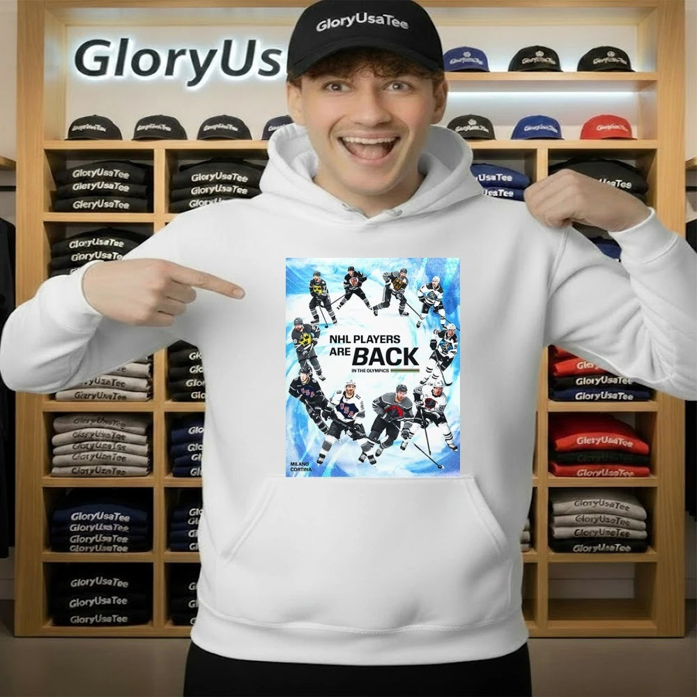 NHL Player Are Back In The Winter Olympics 2026 T-Shirt