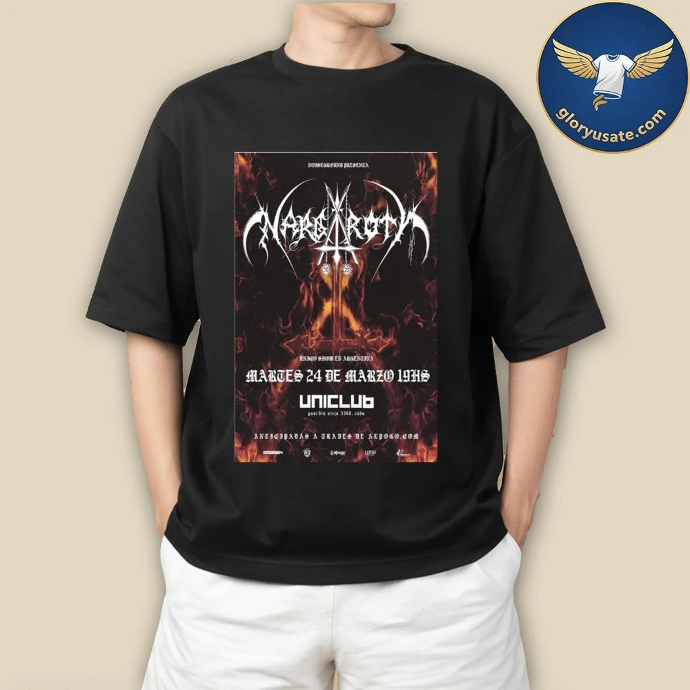 Nargaroth Martes 24 de Marzo 2026 Argentina Poster Shirt