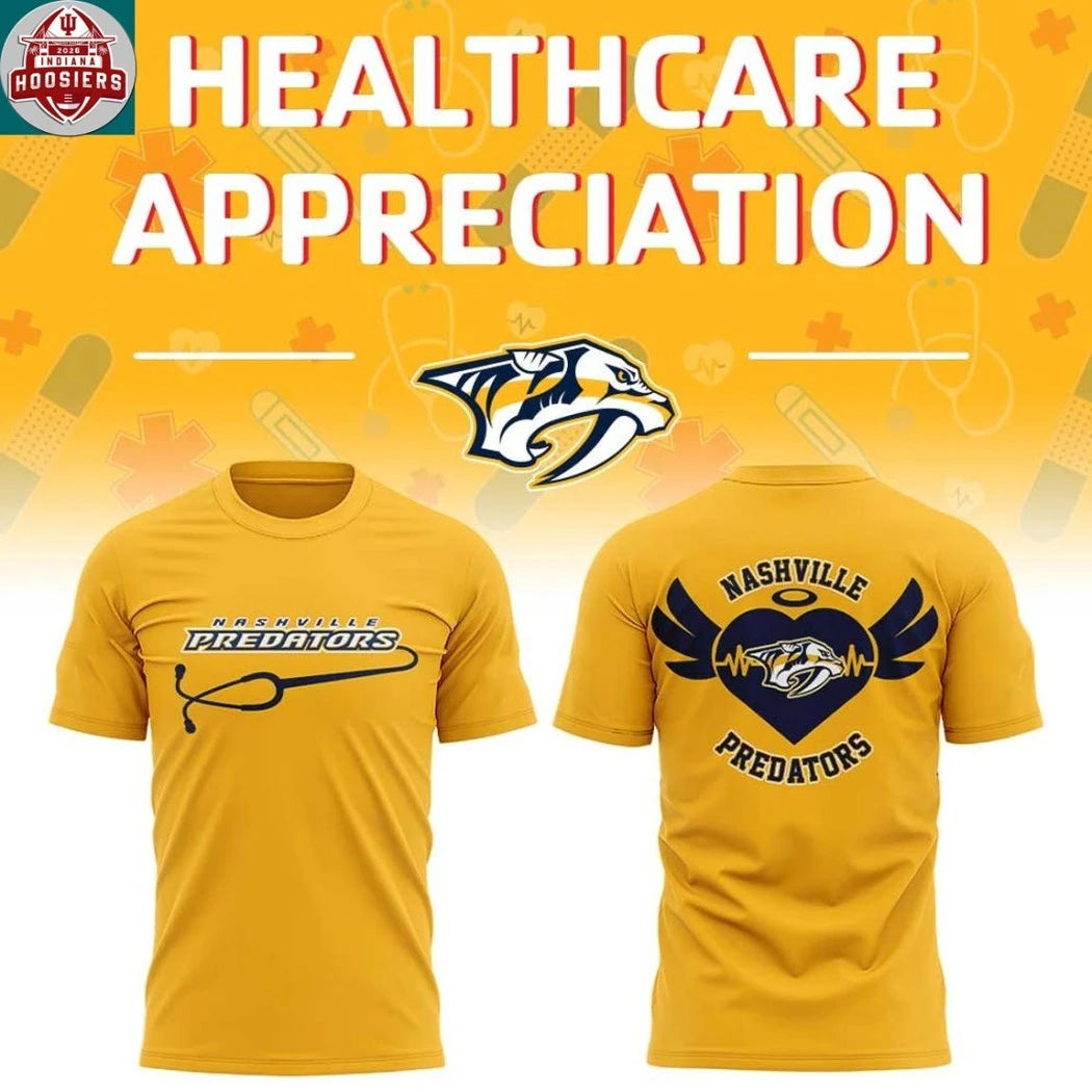 Nashville Predators x Healthcare Night Of NHL 2026 Hoodie T-Shirt