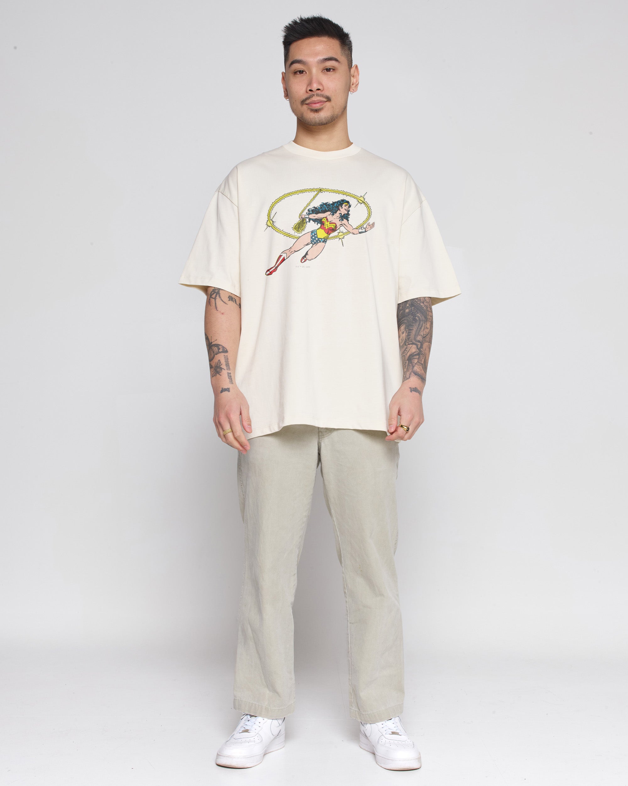 Wonder Woman Lasso of Truth Oversized Tee