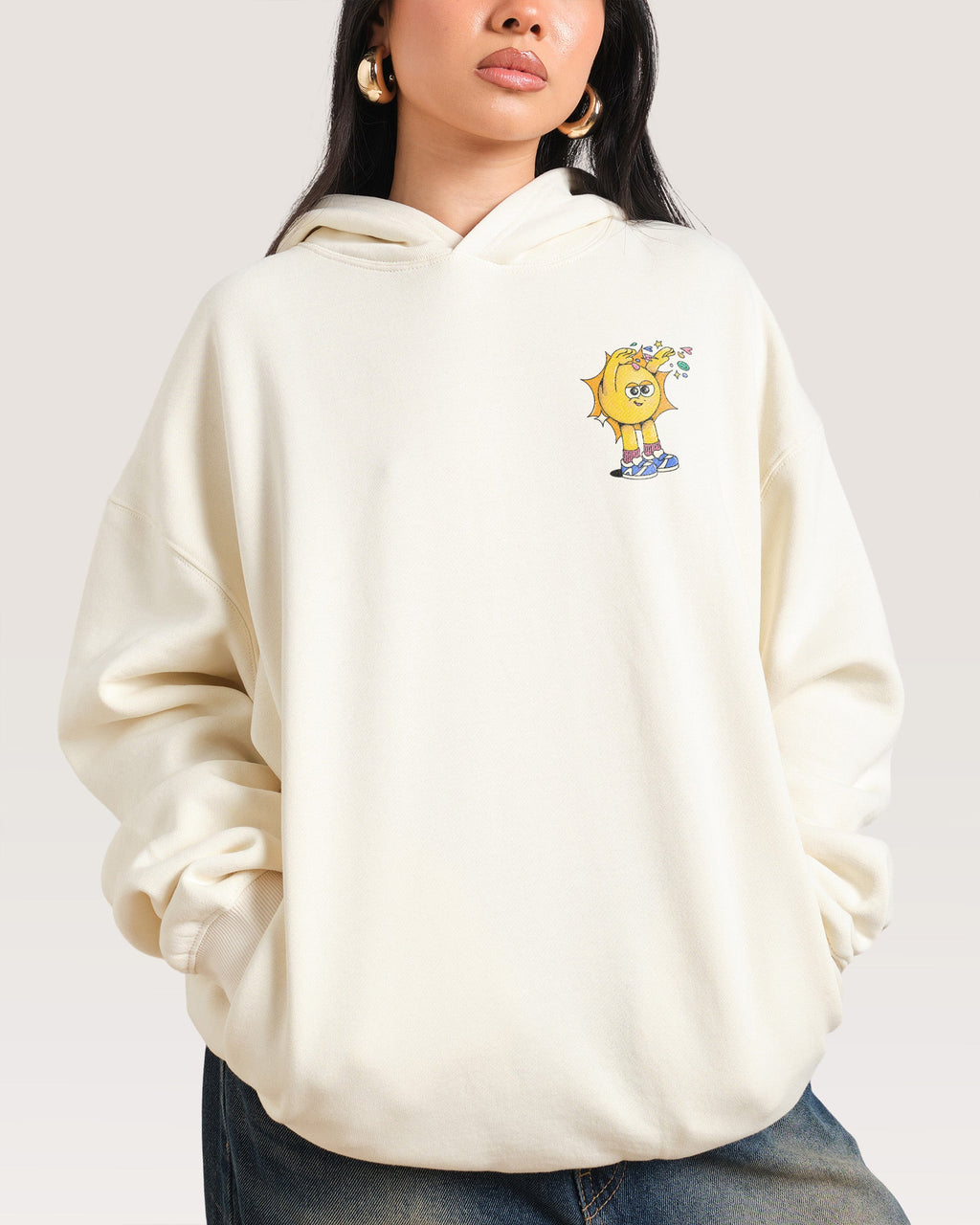 Hit Em' With the Good Vibes Hoodie