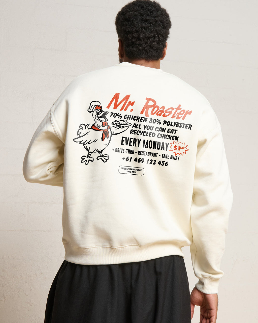 Mr. Roaster Fried Chicken Sweatshirt
