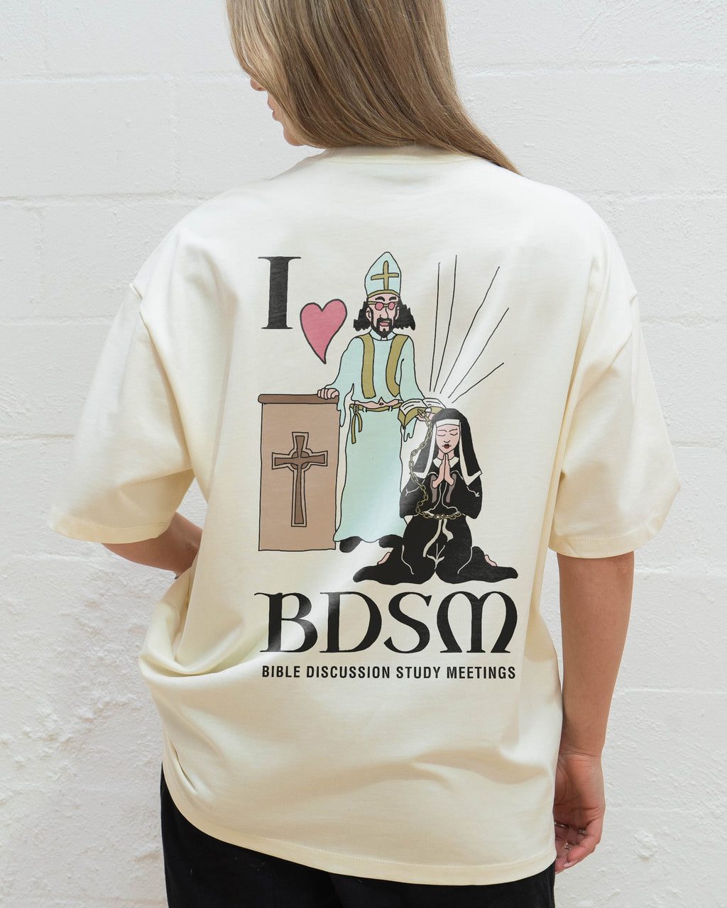 I Love BDSM Oversized Tee