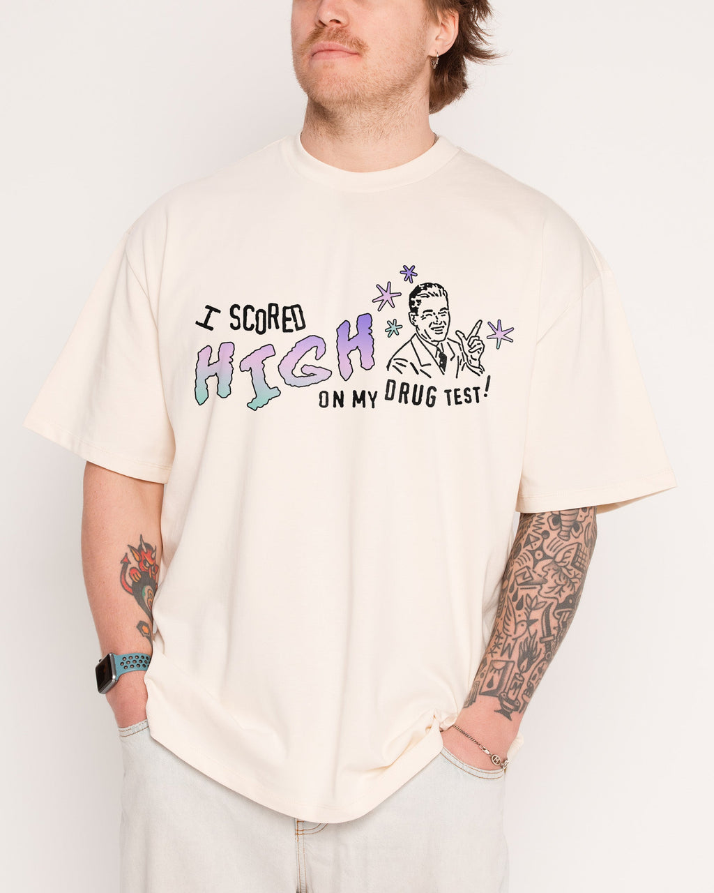 High Achiever Oversized Tee