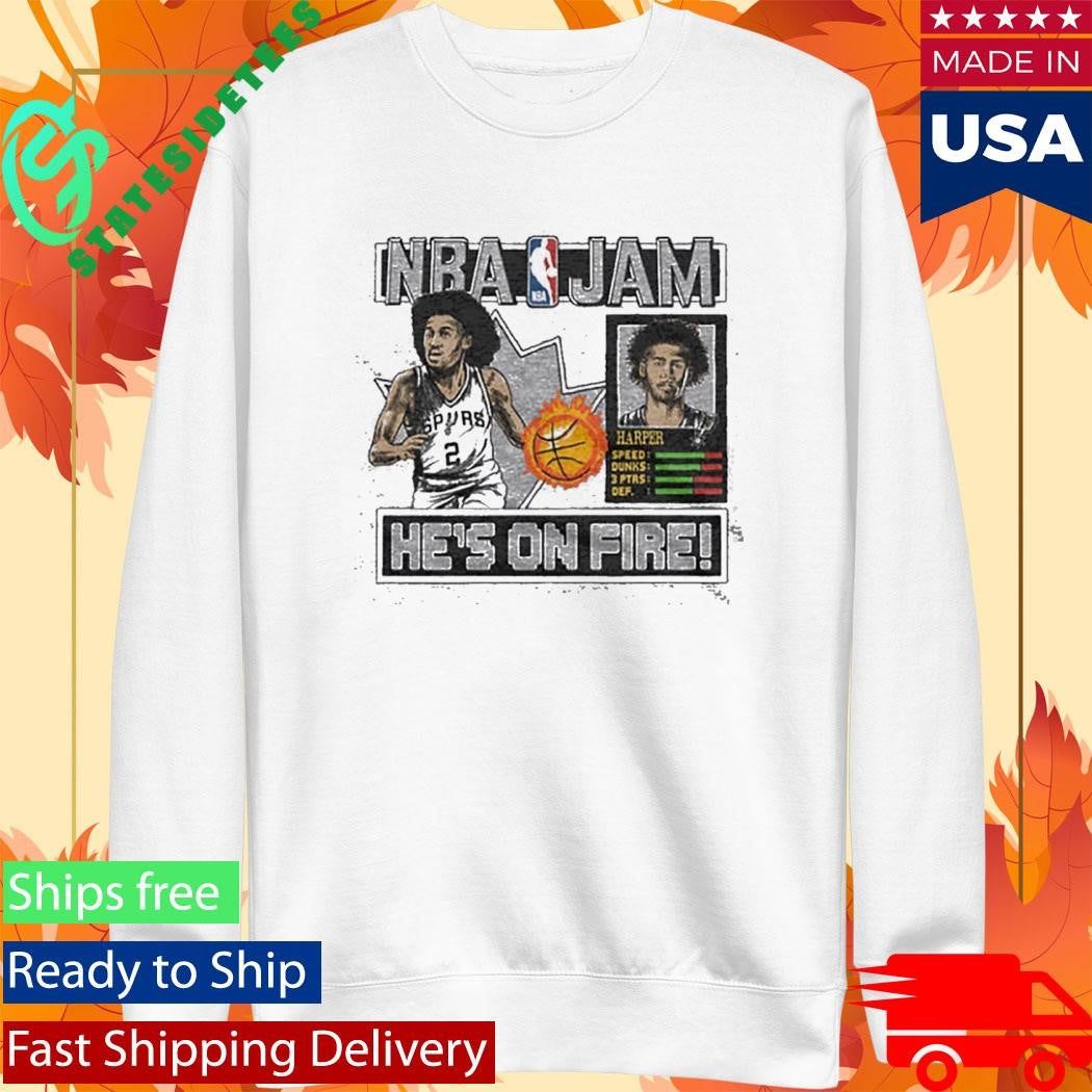 Nba Jam Spurs Dylan Harper Shirt