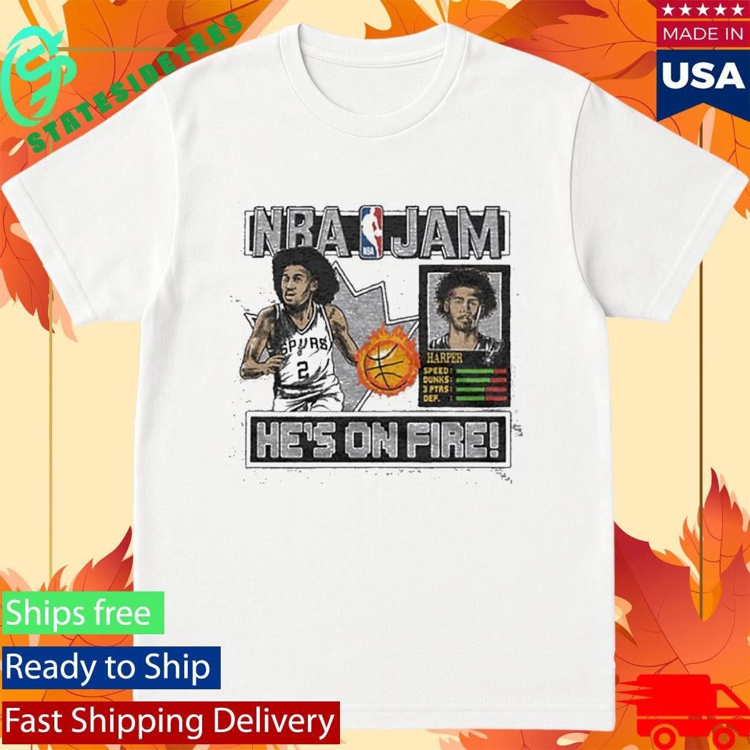 Nba Jam Spurs Dylan Harper Shirt