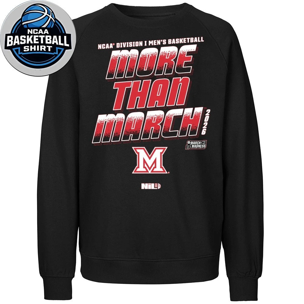 Ncaa Division I Men’s Basketball More Than March 2026 Logo T-Shirt