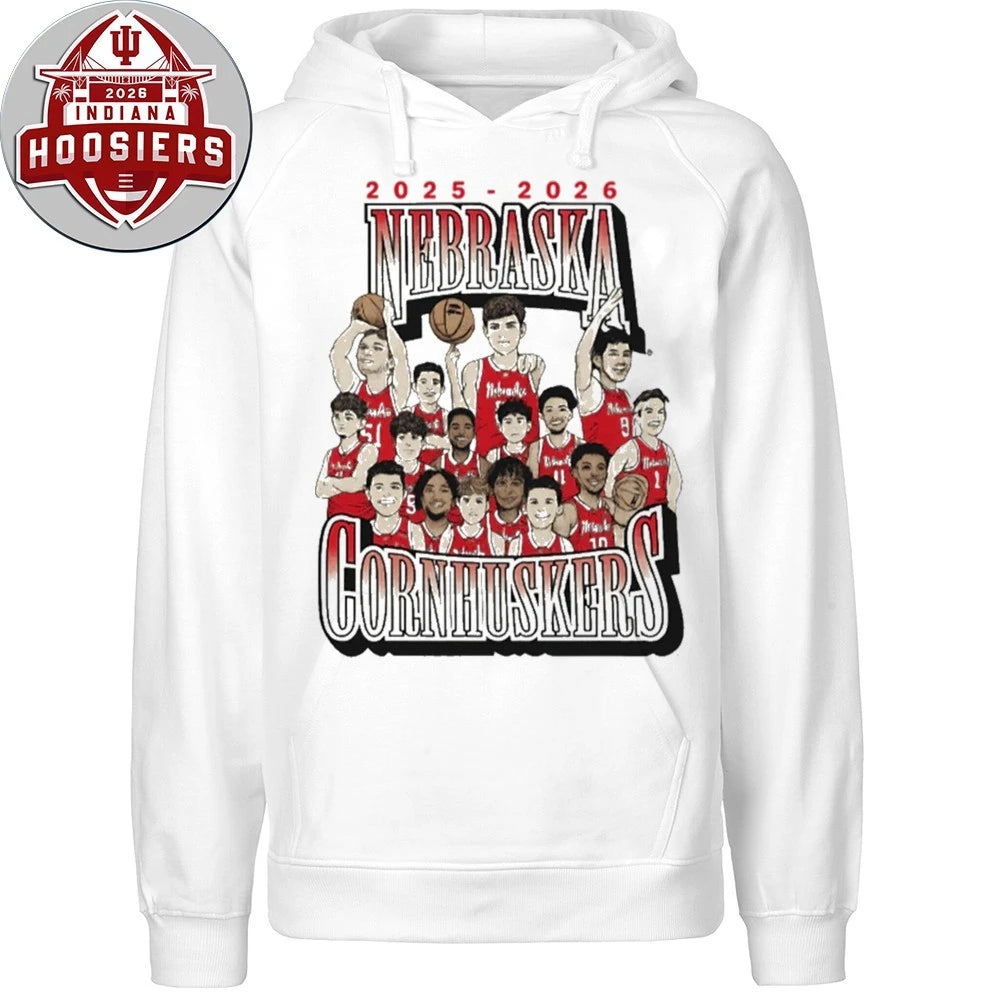 Nebraska Cornhuskers 2025 2026 Shirt