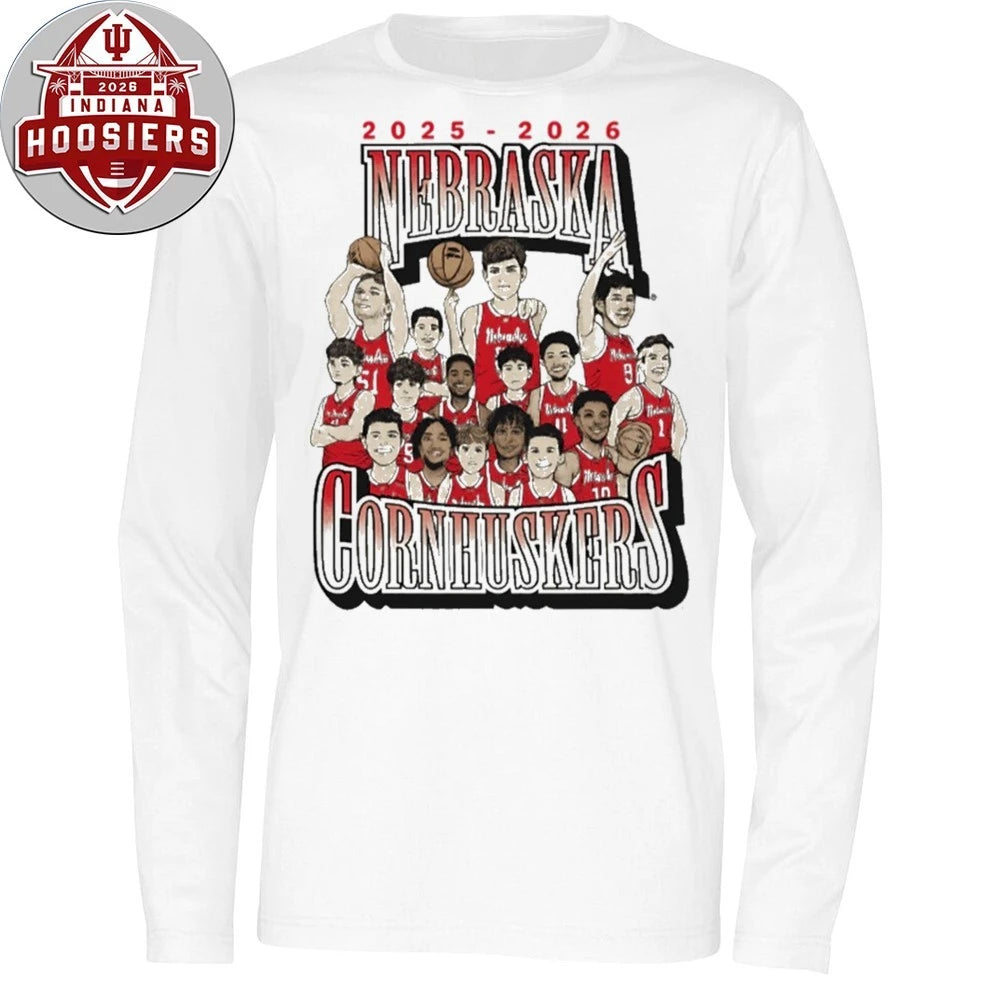 Nebraska Cornhuskers 2025 2026 Shirt