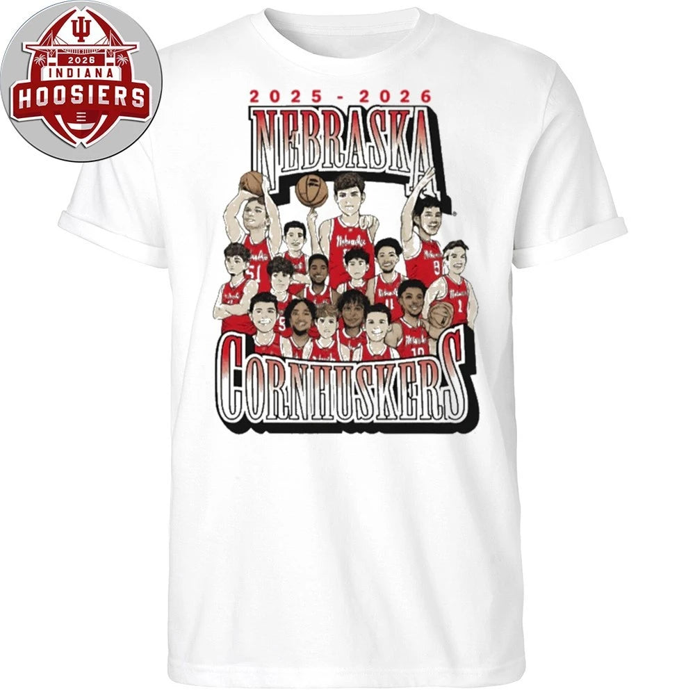 Nebraska Cornhuskers 2025 2026 Shirt
