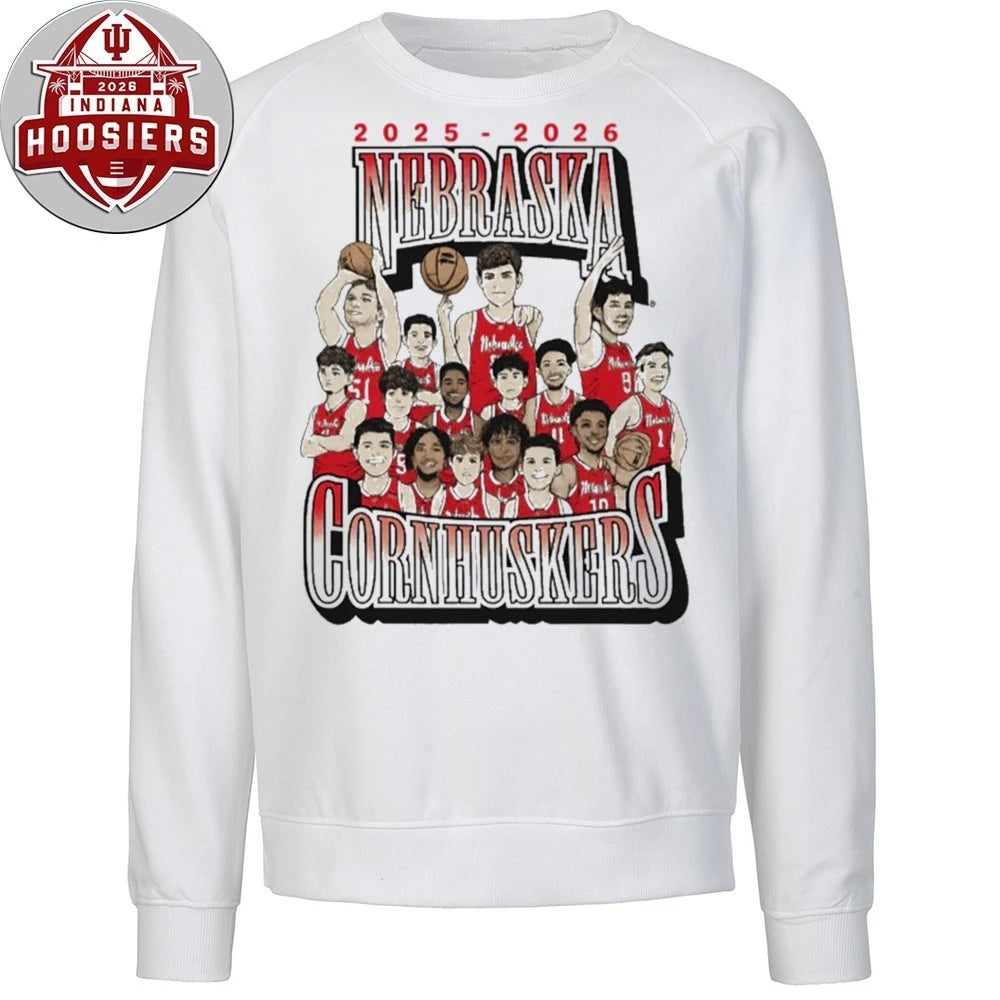 Nebraska Cornhuskers 2025 2026 Shirt