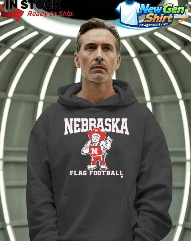 Nebraska Cornhuskers Flag Football Shirt