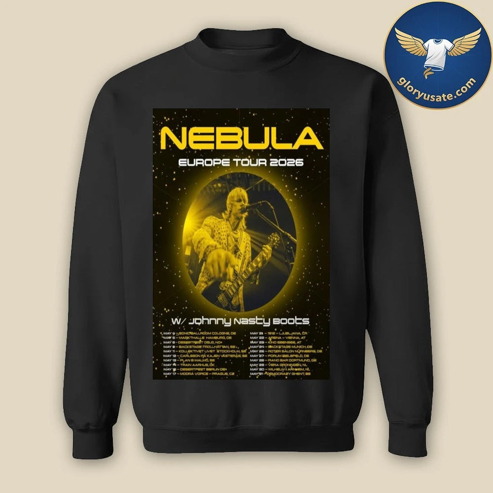 Nebula Europe Tour 2026 Poster Shirt