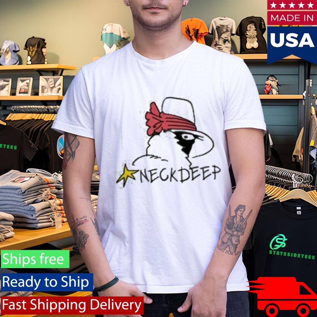 Neck Deep Stealthy Lady T-Shirt