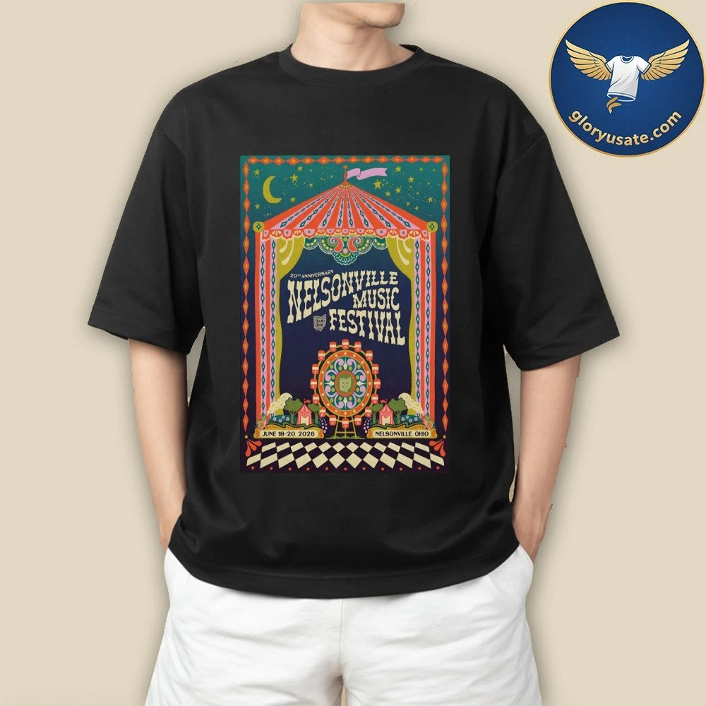 Nelsonville Music Festival Nelsonville OH 6-18 6-20-2026 Poster Shirt