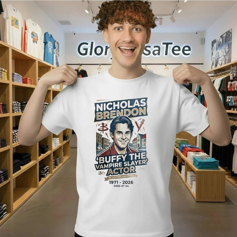 Nicholas Brendon Pays Tribute 1971-2026 Shirt