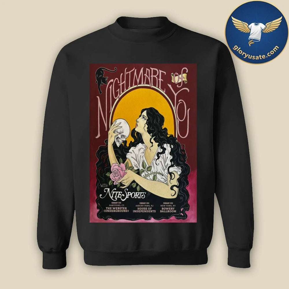 Nightmare Of You Asbury Park Feb 14 2026 Poster Shirt