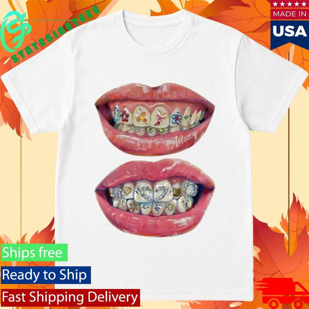 Noissey Hand-Drawn Iced Out Grillz Shirt