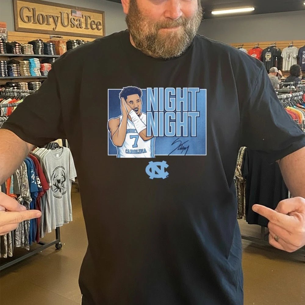 North Carolina Seth Trimble Night Night Shirt