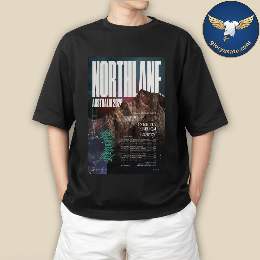 Northlane Australia 2026 Poster Shirt
